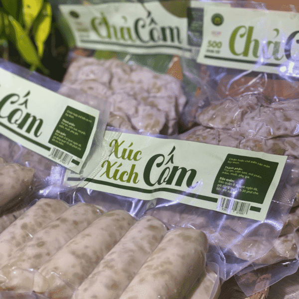 Xúc xích cốm