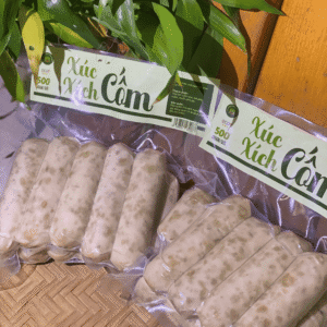 Xúc xích cốm