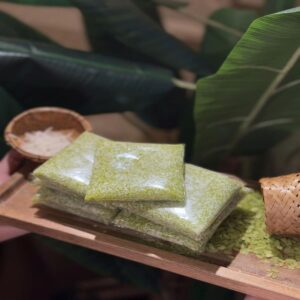 Bánh Cốm Không Nhân Phủ Dừa